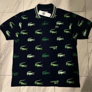 Men’s Lacoste Sport Croc All Over Polo T-Shirt